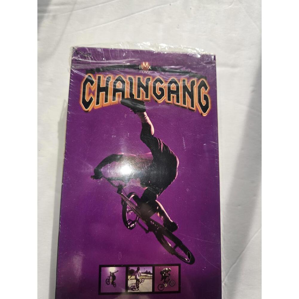 Chain Gang BMX VHS Vintage Freestyle Bike Video Untested